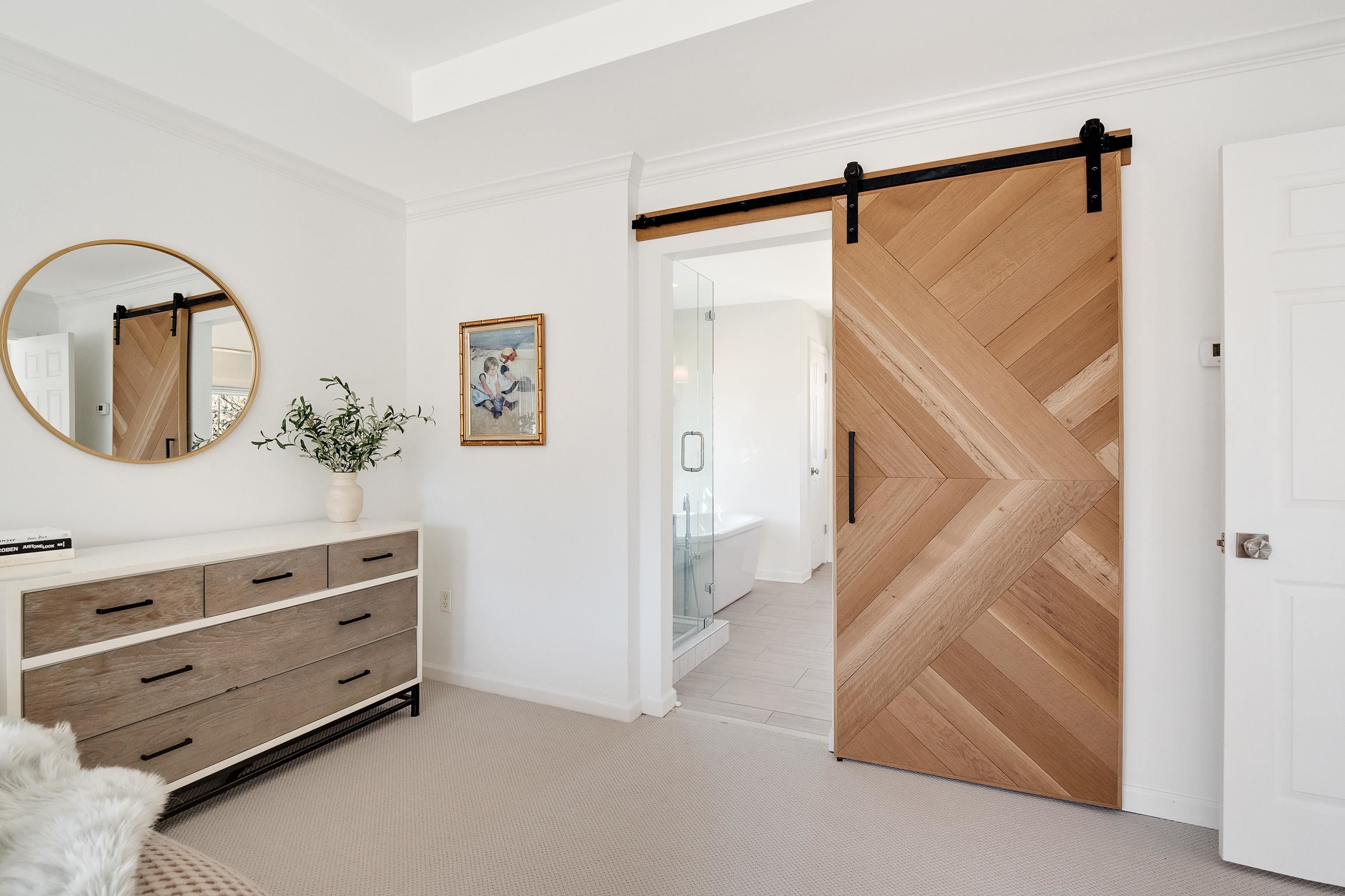 1870 Lonhill Drive Collierville, TN 38017 - Photo 19 of 34 a view of a dresser with mirror and door