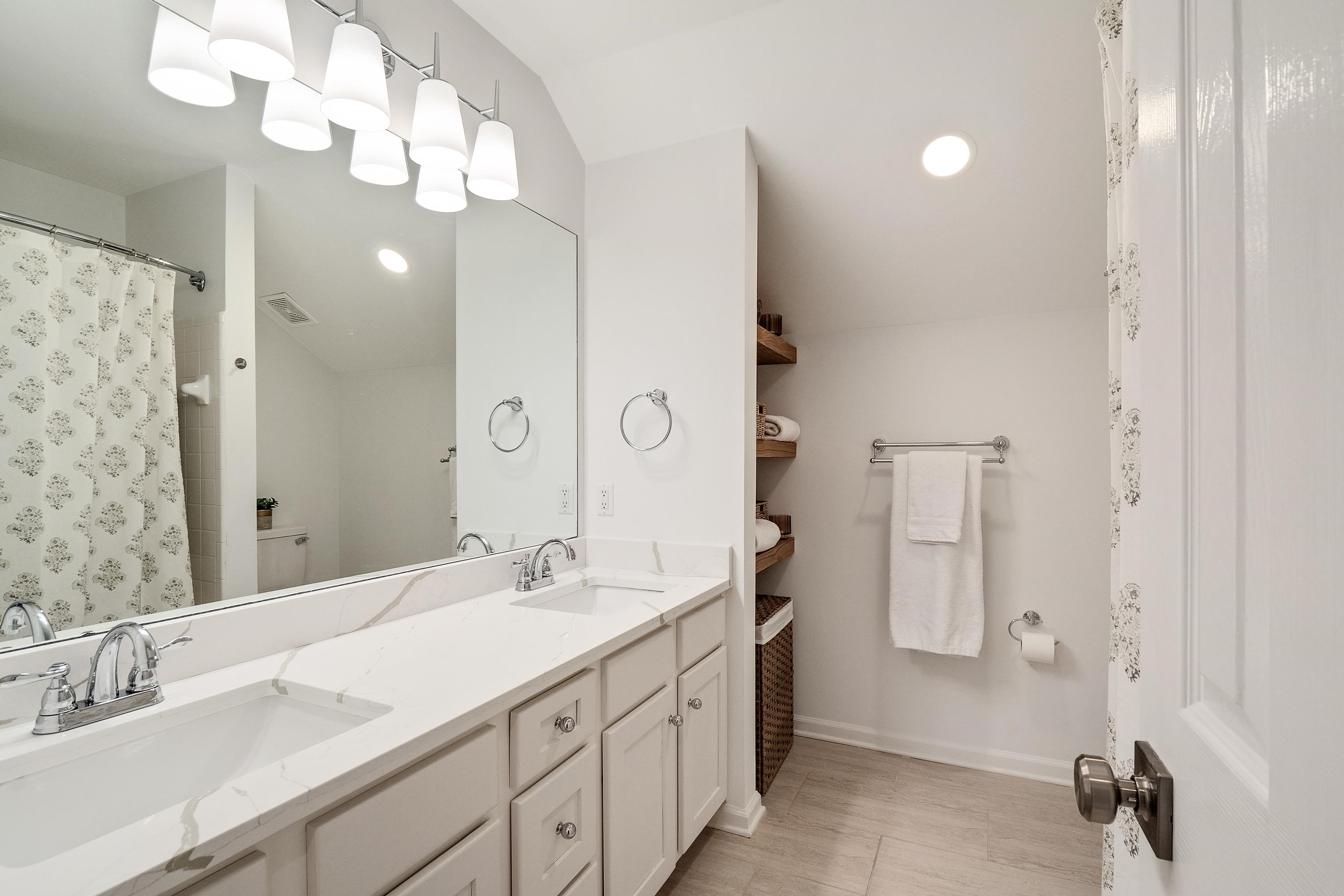 1870 Lonhill Drive Collierville, TN 38017 - Photo 25 of 34 a spacious bathroom with a double vanity sink mirror and double