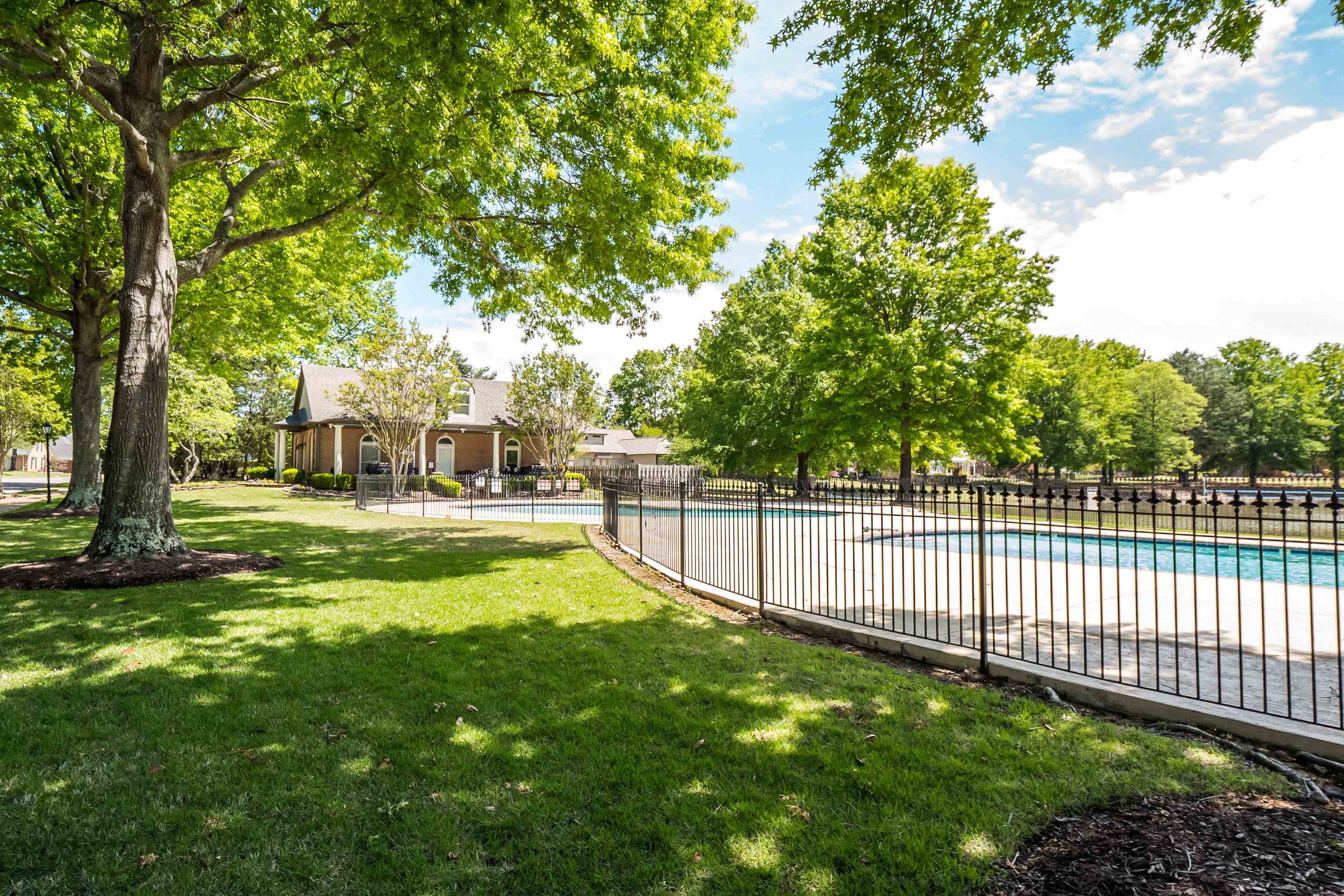 1870 Lonhill Drive Collierville, TN 38017 - Photo 32 of 34 a view of a house with backyard and a tree