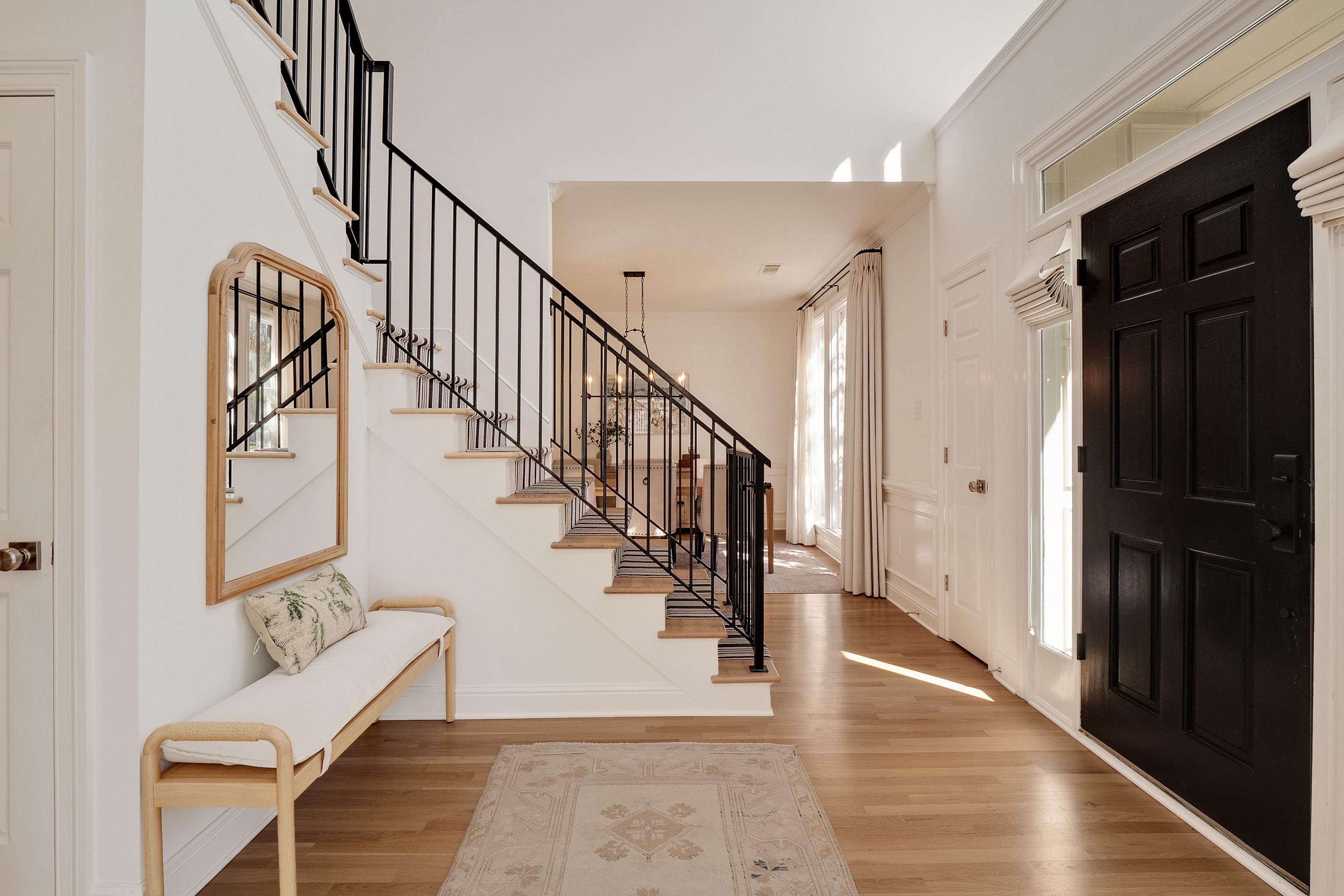 1870 Lonhill Drive Collierville, TN 38017 - Photo 4 of 34 a view of entryway and hall with wooden floor