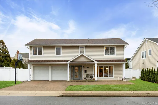 front view of house with a yard