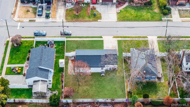 a aerial view of multiple house