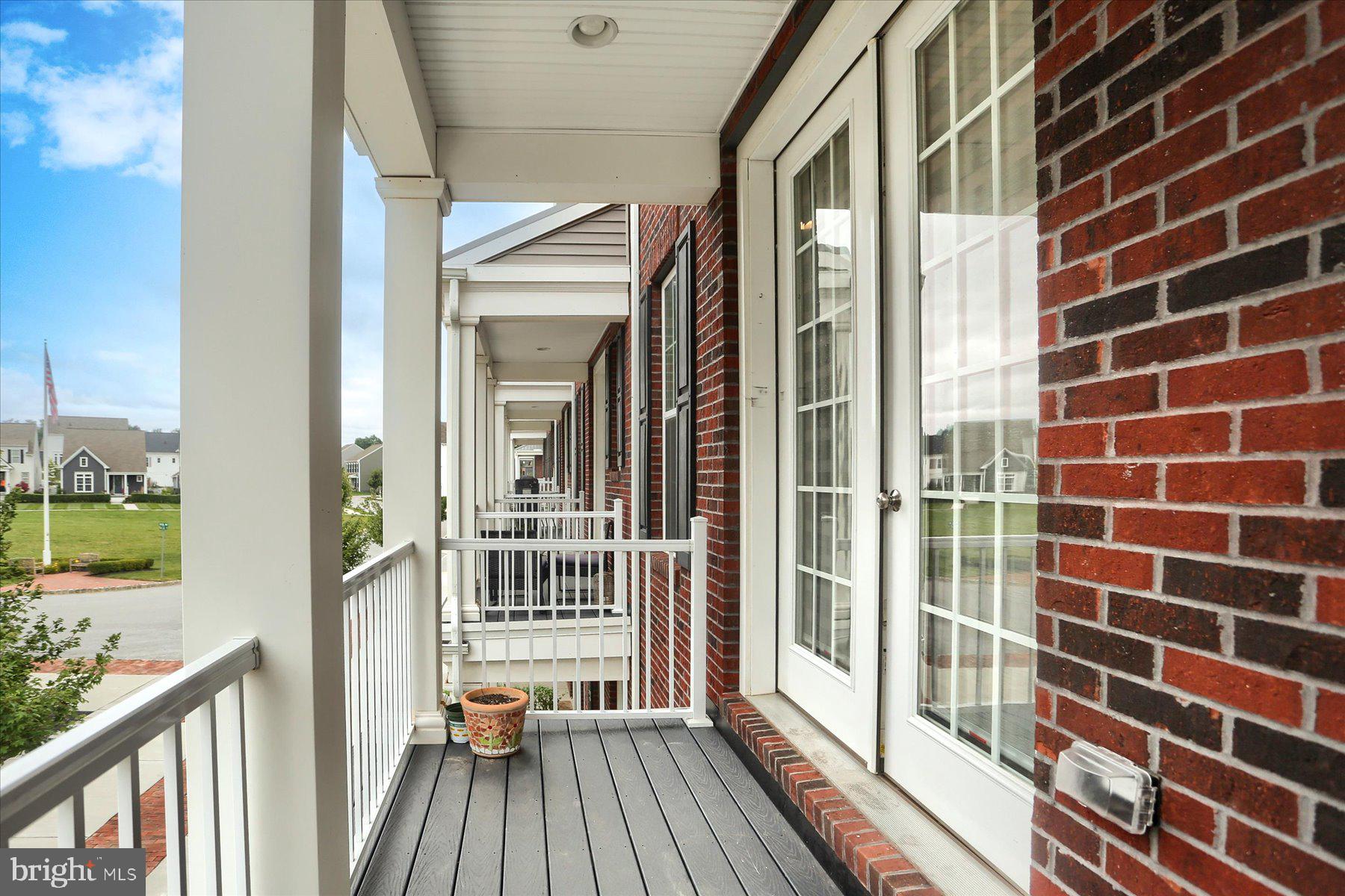 3219 Wayland Road Mechanicsburg, PA 17055 - Photo 19 of 38 a view of a balcony with wooden floor