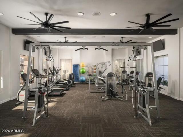 2910 South Greenfield Road, Unit C1 Gilbert, AZ 85295 - Photo 3 of 7 a view of a room with gym equipment