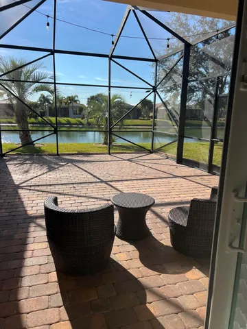 a view of outdoor space with swimming pool