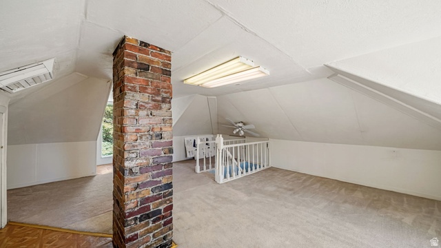 44 Shriver Street Eureka, UT 84628 - Photo 20 of 43 Expansive carpeted loft space with a prominent brick column