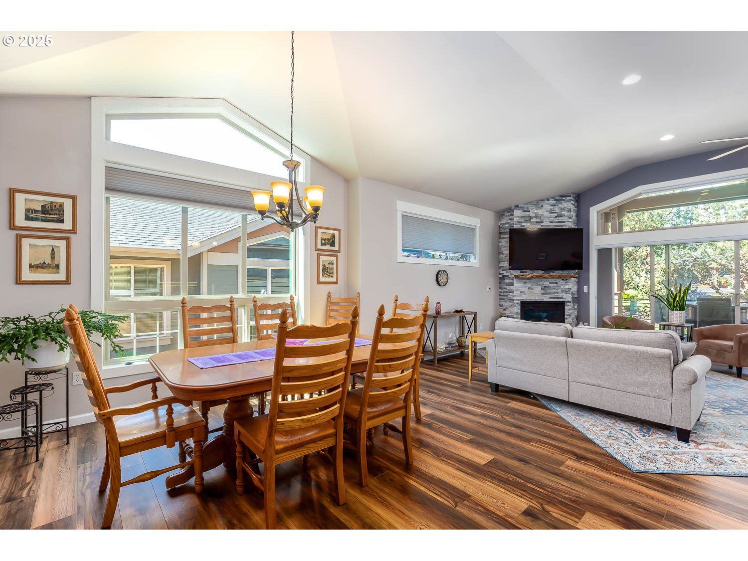 8413 Forest Ridge Loop Redmond, OR 97756 - Photo 4 of 40 a view of a dining room with furniture window and outside view