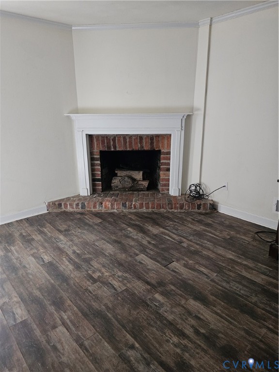 916 Brantley Road Richmond, VA 23235 - Photo 8 of 8 Detailed view of a fireplace, wood finished floors