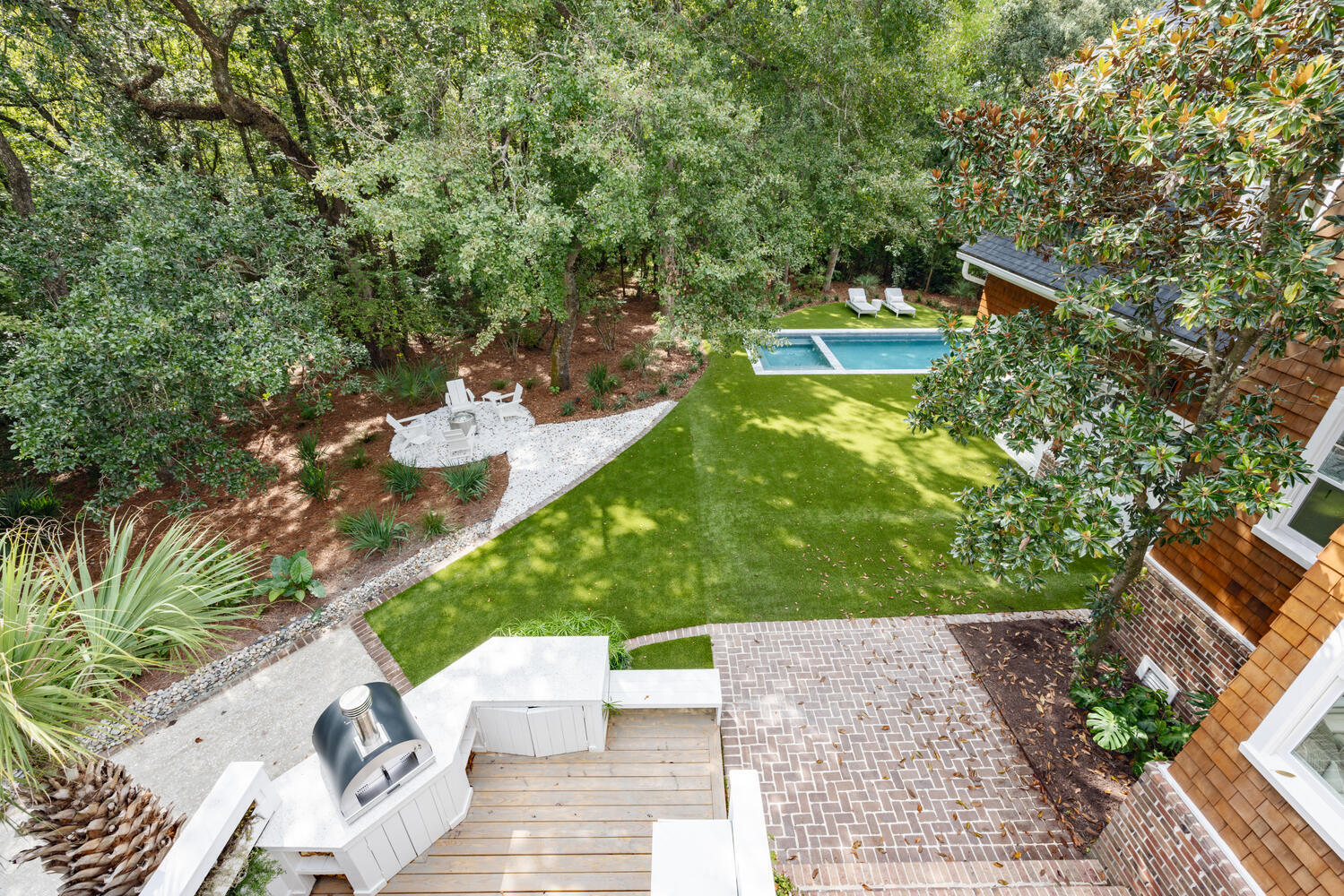 232 Delahow Street Daniel Island, SC 29492 - Photo 47 of 105 Views from Primary Suite Porch