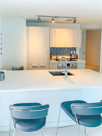 a room with a table and a chair