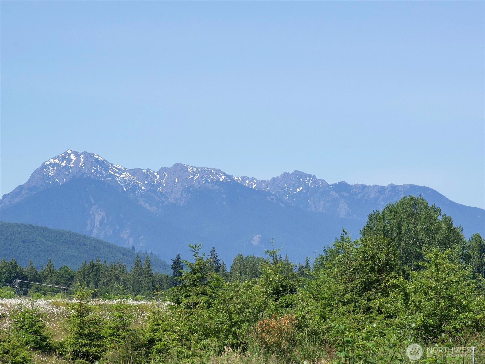 852 South Still Road Sequim, WA 98382 - Photo 15 of 16 a view of a lush green hillside and a building