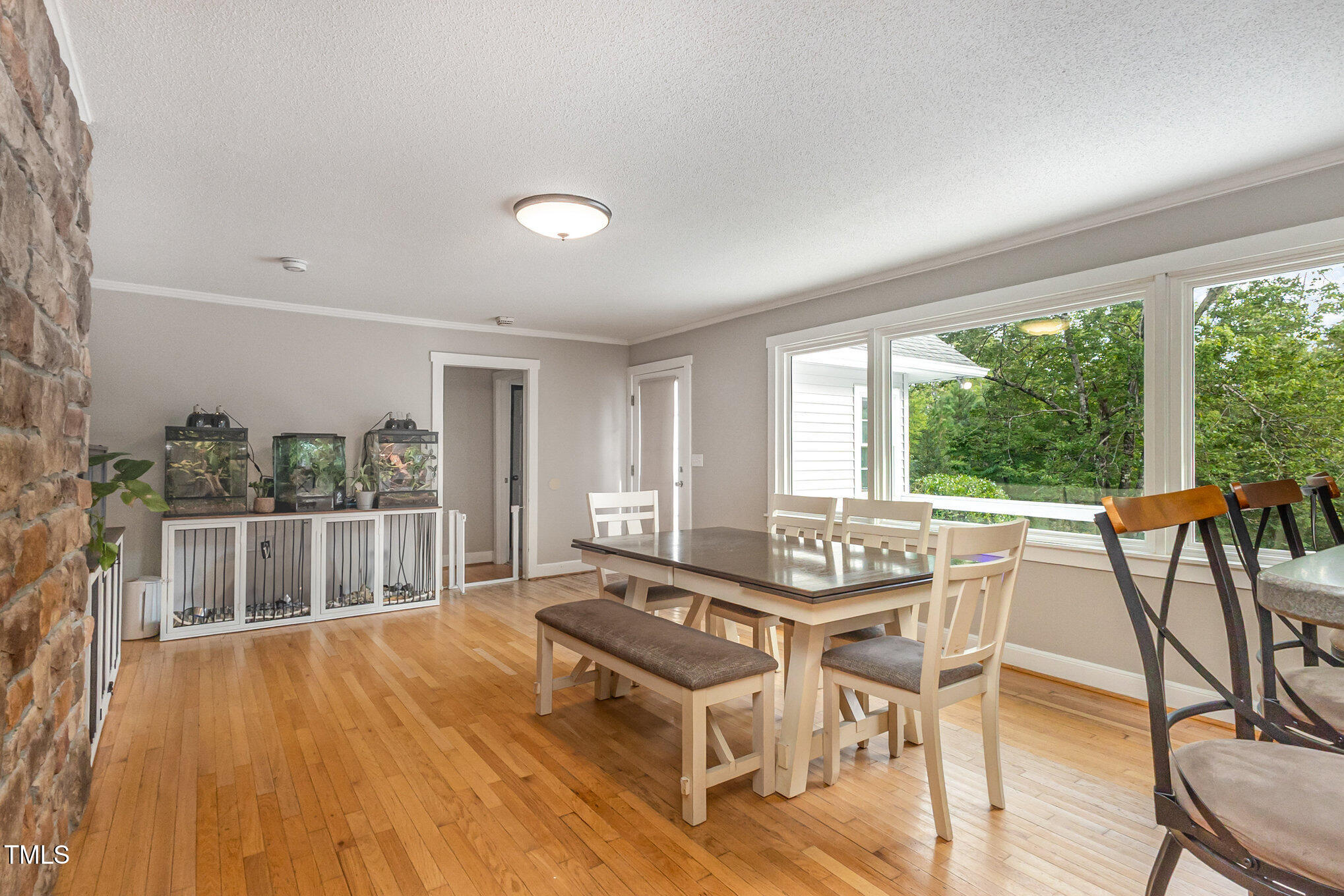 2215 Southern Road Sanford, NC 27330 - Photo 15 of 68 a dining room with furniture and wooden floor