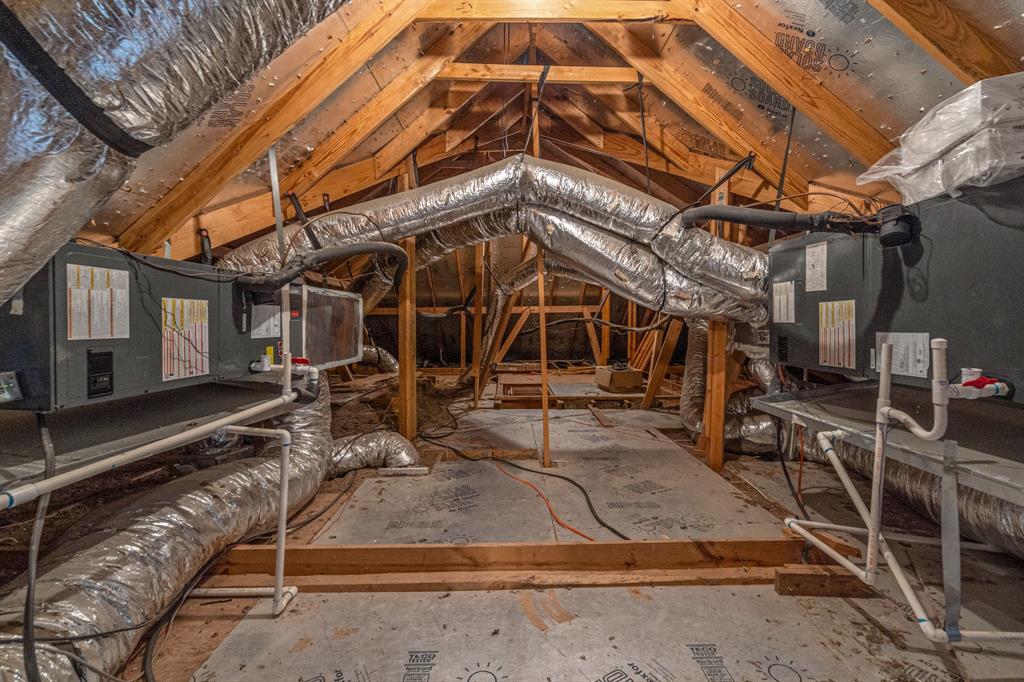 6501 Indian Trail Sanger, TX 76266 - Photo 29 of 40 Attic featuring heating unit