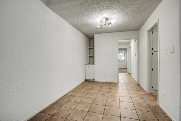 a view of empty room