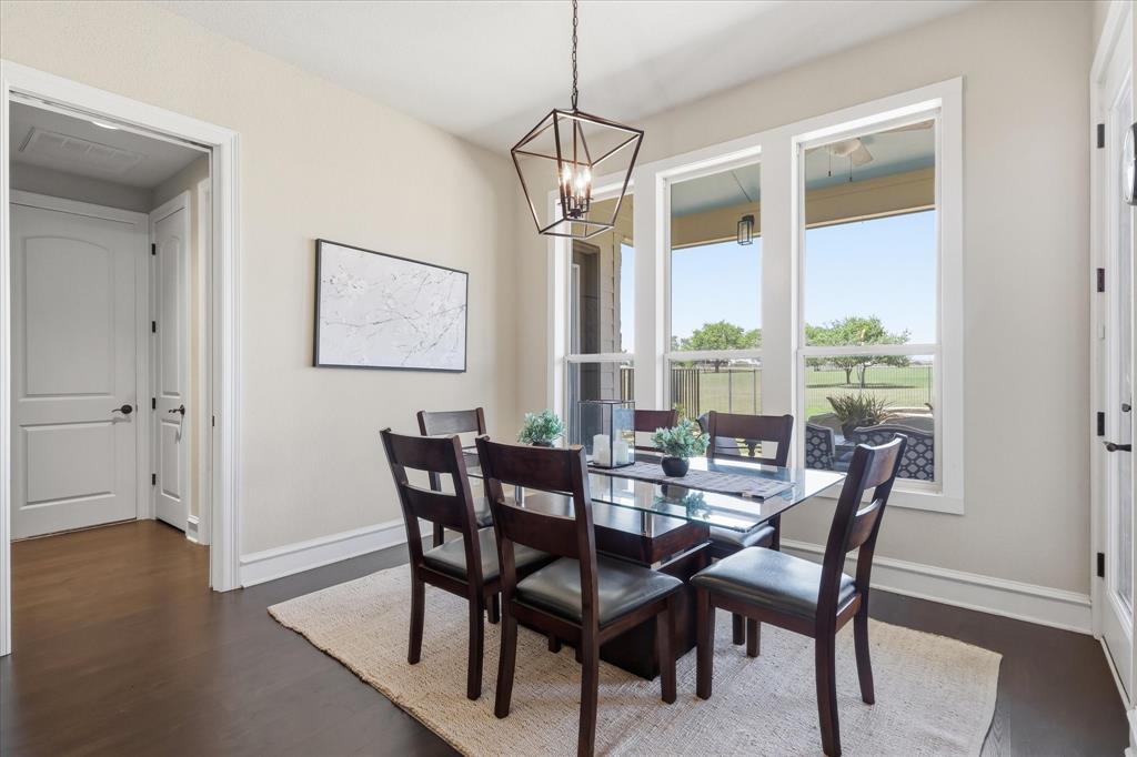4920 Peden Road Fort Worth, TX 76179 - Photo 11 of 40 Large Second Eat in Dining Area Overlooking the Pool and Patio.