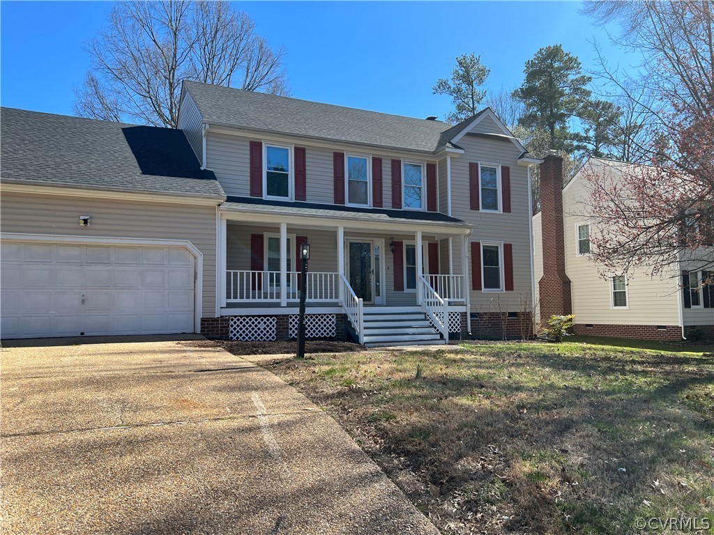 2525 Retrievers Ridge Road Richmond, VA 23233 - Photo 1 of 49 a house that has a big yard in front of it