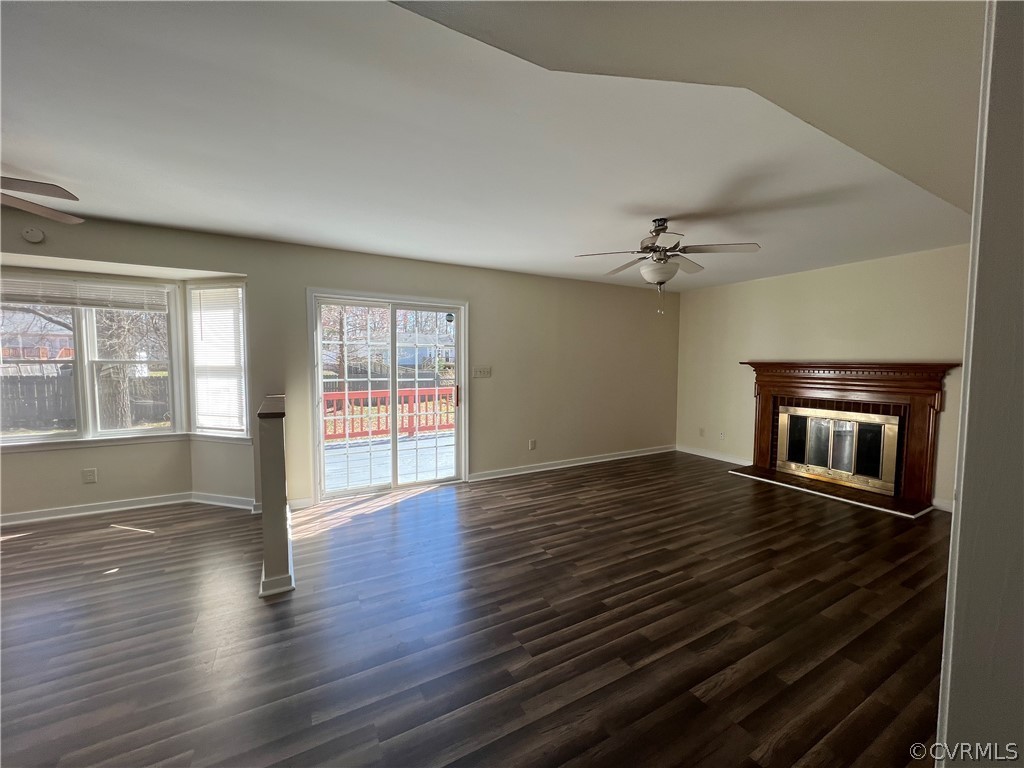 2525 Retrievers Ridge Road Richmond, VA 23233 - Photo 14 of 49 wooden floor in an empty room with a window