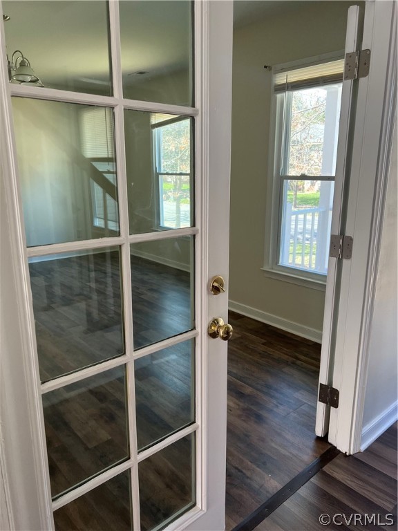 2525 Retrievers Ridge Road Richmond, VA 23233 - Photo 5 of 49 a view of an empty room with wooden floor and a window