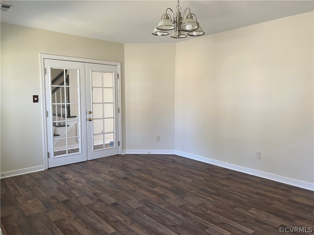2525 Retrievers Ridge Road Richmond, VA 23233 - Photo 7 of 49 a view of empty room with wooden floor
