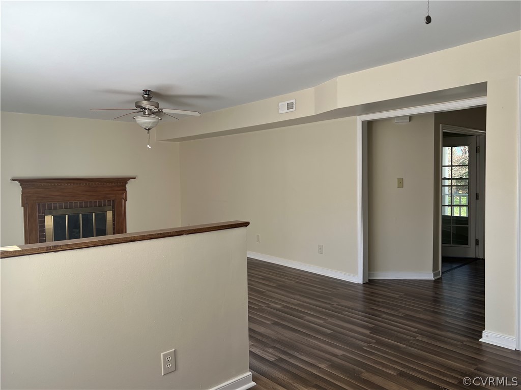 2525 Retrievers Ridge Road Richmond, VA 23233 - Photo 10 of 49 a view of a hallway with wooden floor