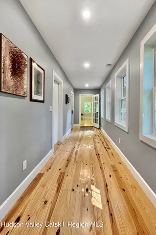 a view of a backyard with garden