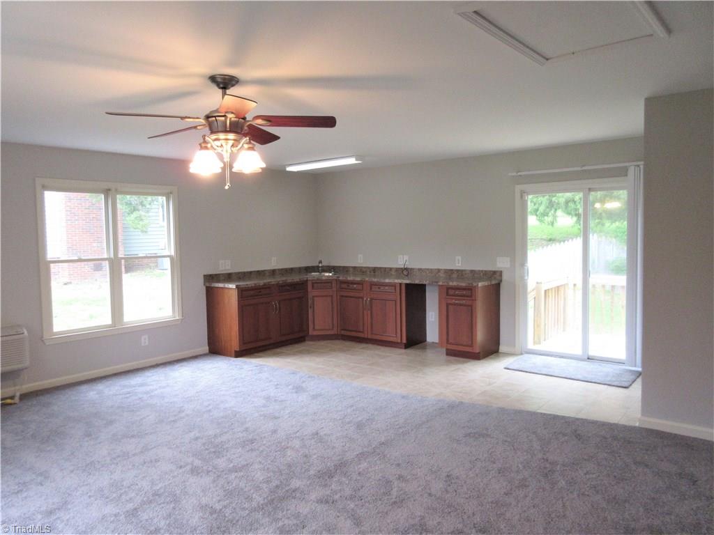 315 Canterbury Road High Point, NC 27262 - Photo 14 of 18 Bonus Room w/ Sink and Mini Fridge.