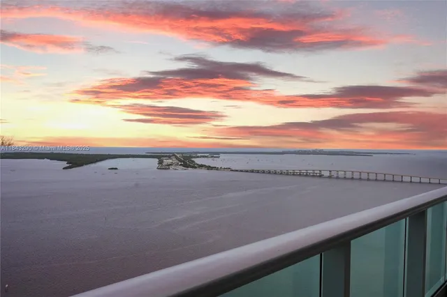 a view of outdoor space and ocean view