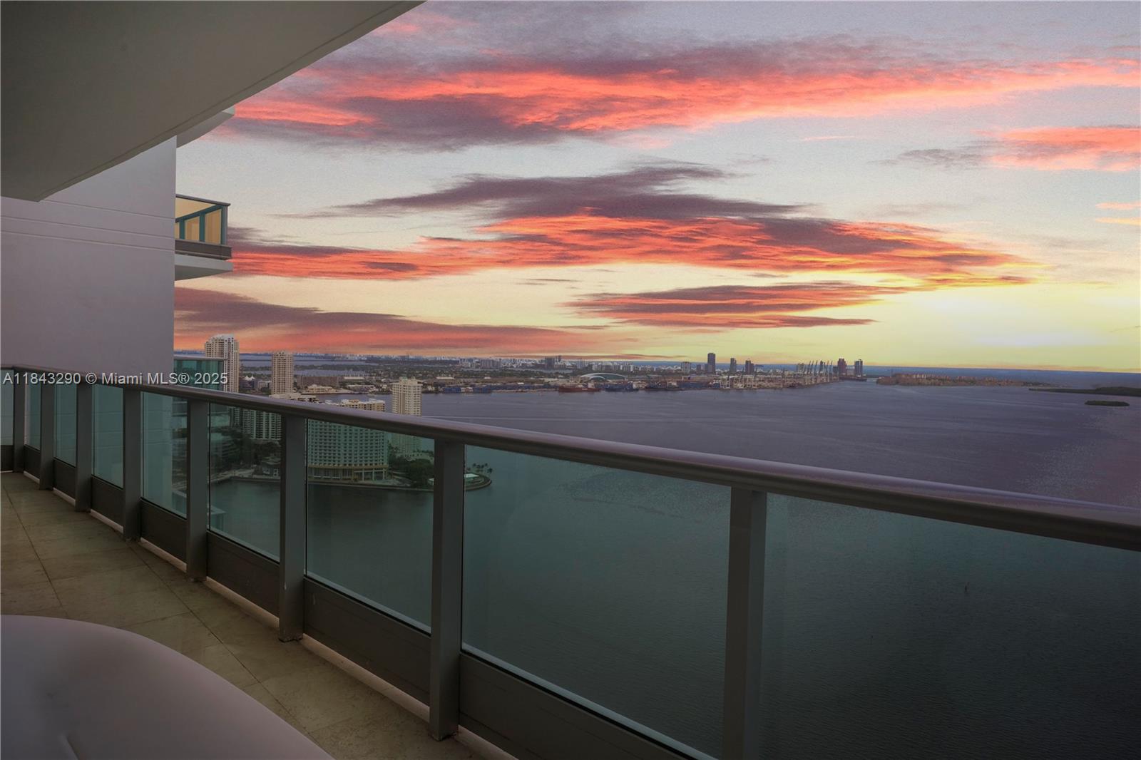 1331 Brickell Bay Drive, Unit 4303 Miami, FL 33131 - Photo 39 of 41 a view of outdoor space and ocean view