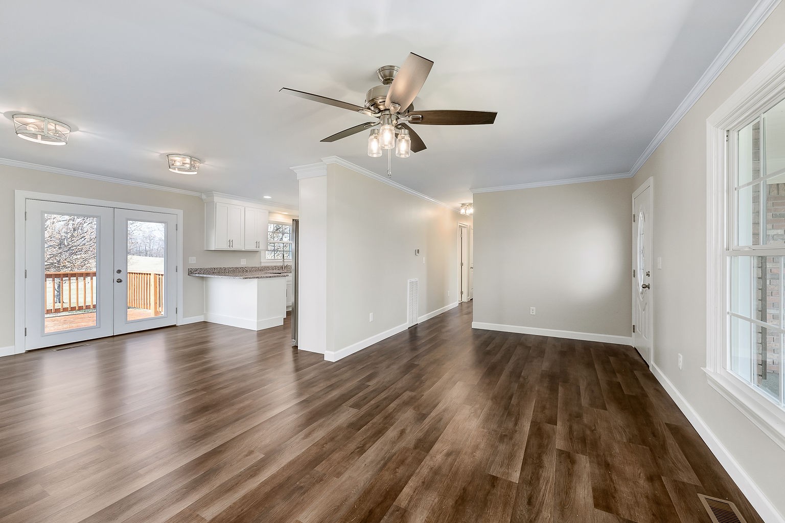 6401 Lucky Road McMinnville, TN 37110 - Photo 40 of 50 wooden floor in an empty room with a window