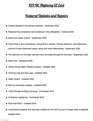 $327,000 | 829 Highway 62, Pleasant Garden, NC 27313