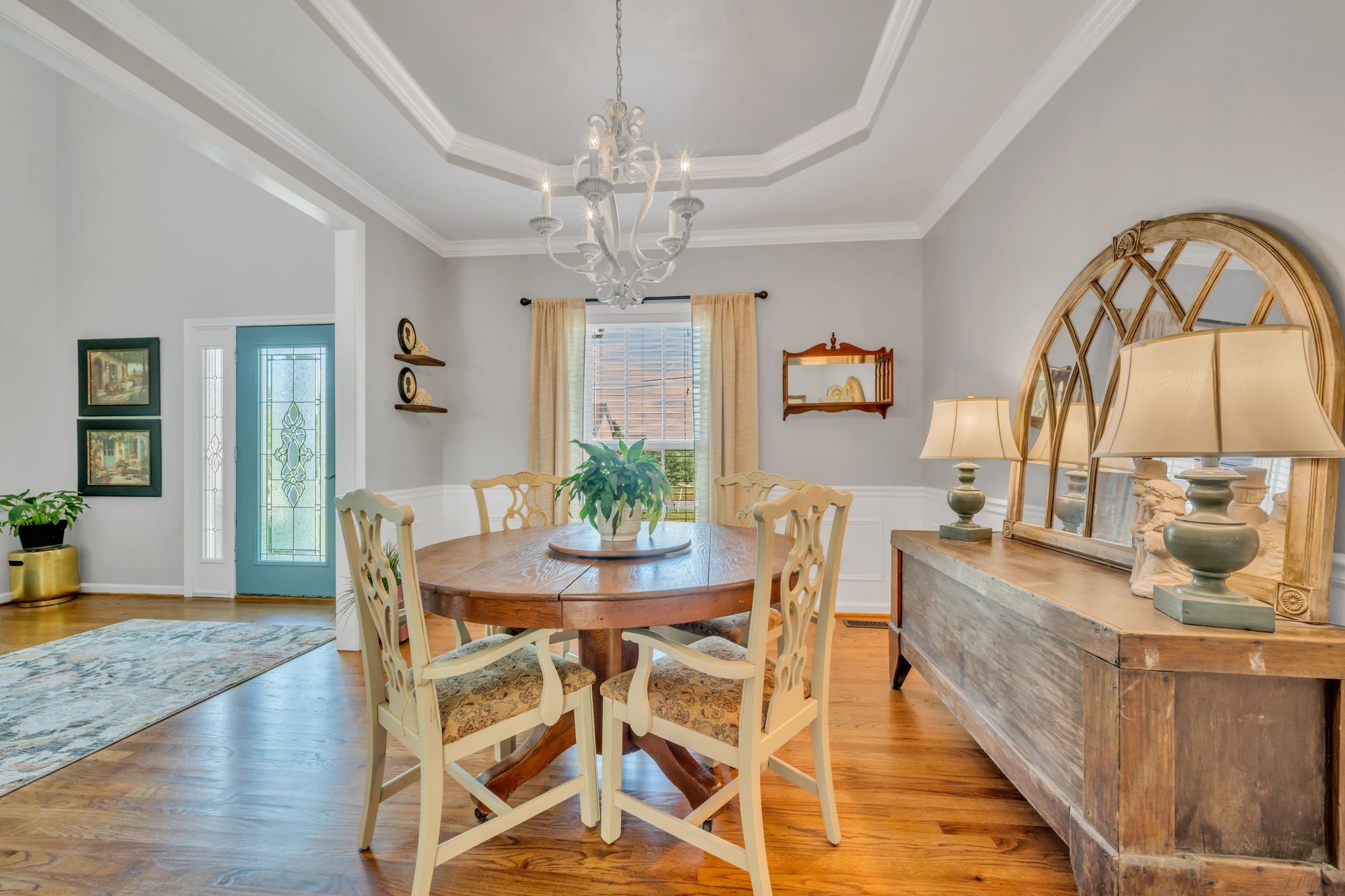 125 Lena Loop Burns, TN 37029 - Photo 19 of 55 The formal dining room connects to the kitchen through the butler's pantry.