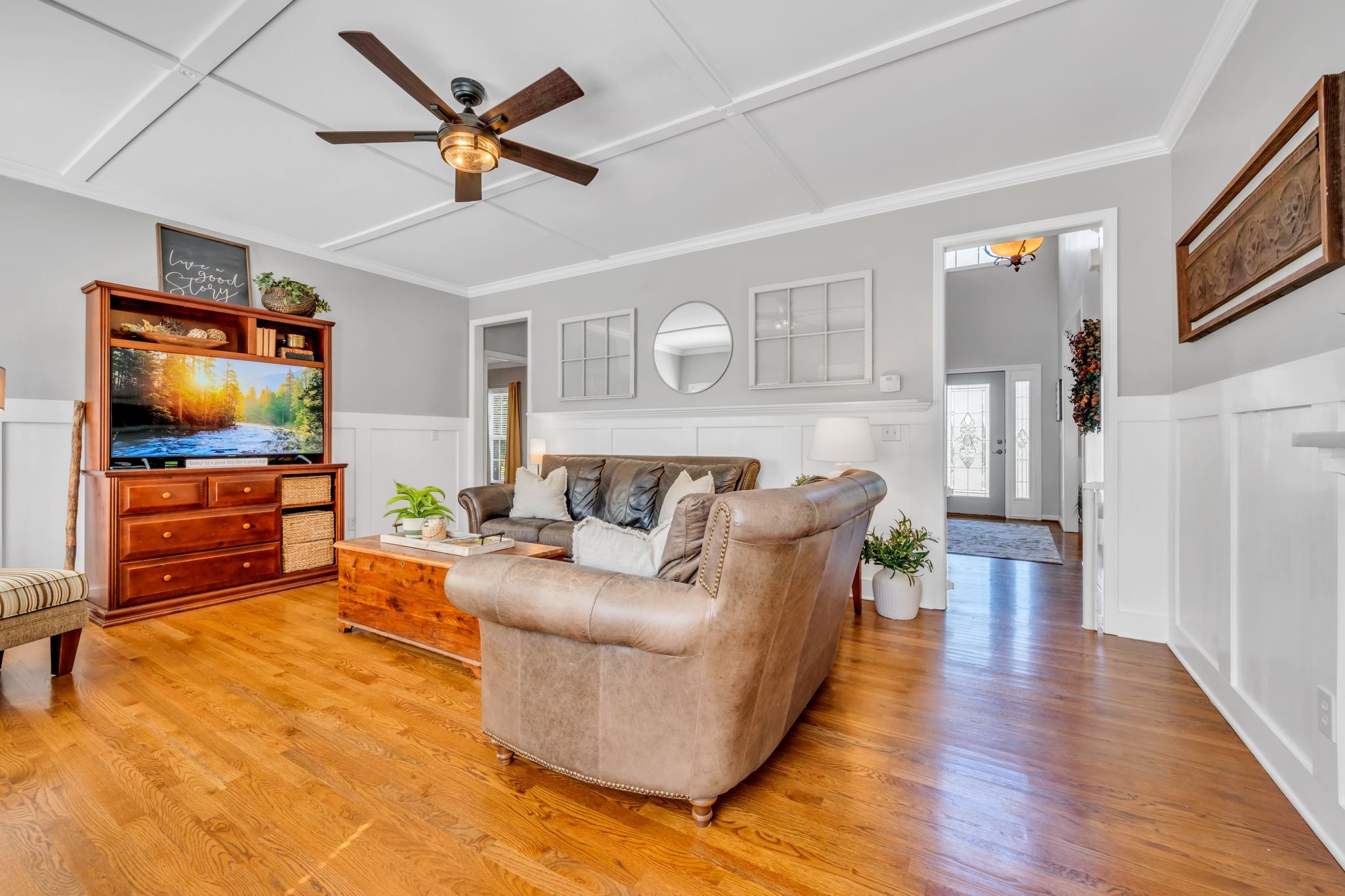 125 Lena Loop Burns, TN 37029 - Photo 31 of 55 This home has all real hardwoods and tile on the main level!