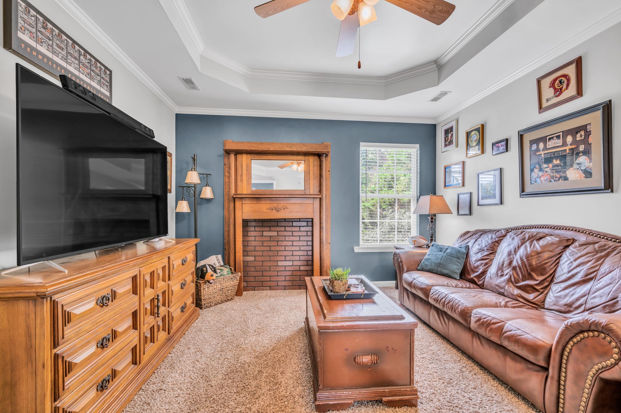 125 Lena Loop Burns, TN 37029 - Photo 39 of 55 This is another part of the bonus room upstairs that overlooks the pool and has great walk-in storage just off to the side.