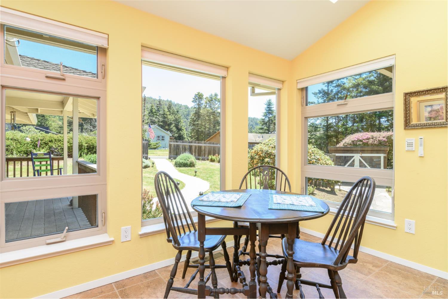 15721 Forest View Road Manchester, CA 95459 - Photo 28 of 50 The light and happy "Sun Room" is a versatile space offering many view windows to enjoy!..