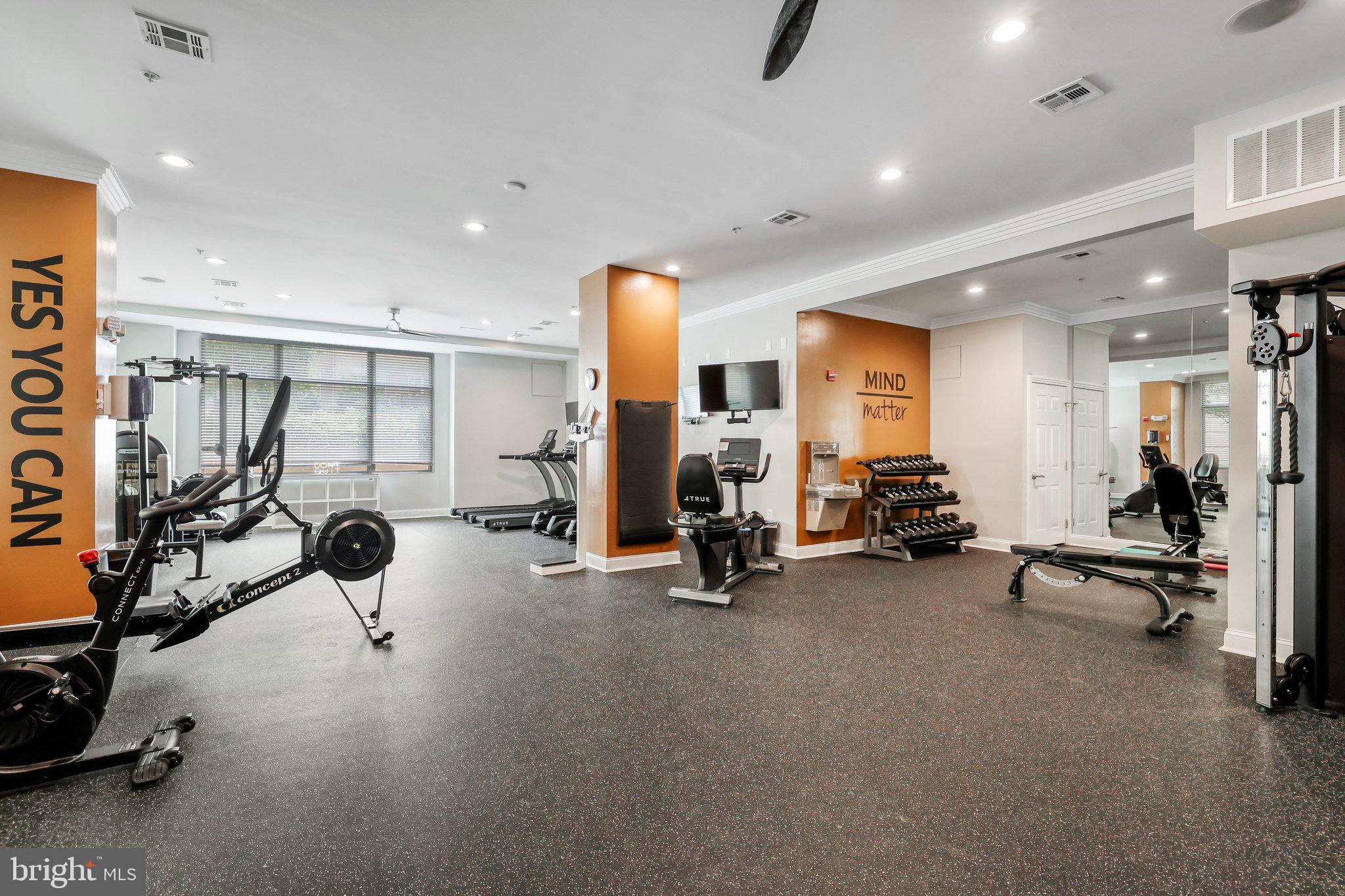 12001 Market Street, Unit 151 Reston, VA 20190 - Photo 22 of 25 a view of a room with gym equipment