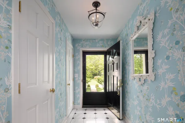 a view of an entryway