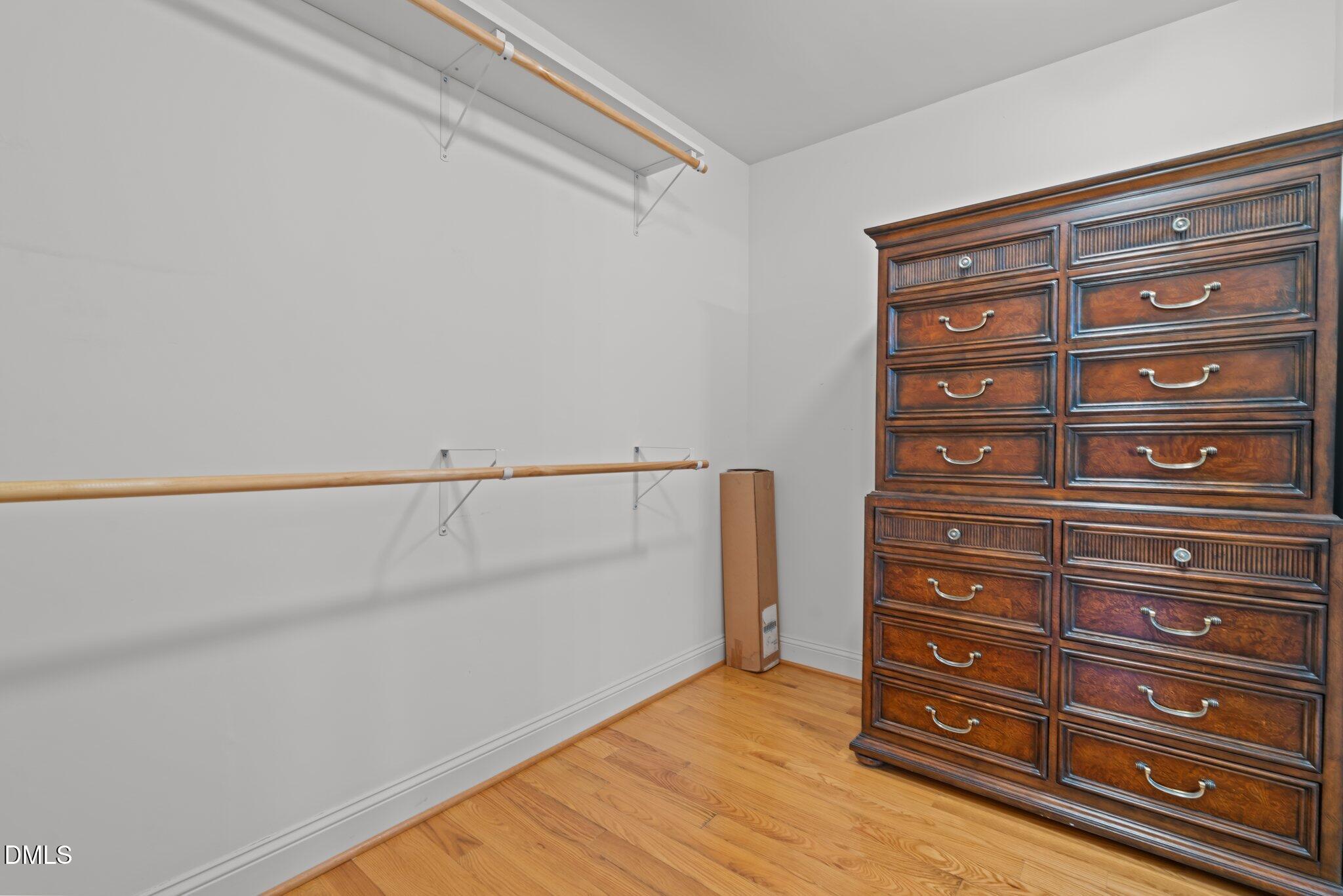 431 Patterson Ridge Lane Sanford, NC 27330 - Photo 18 of 29 a view of closet with wooden floor