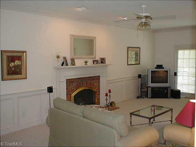 1609 Slane Road Clemmons, NC 27012 - Photo 4 of 9 Other. Spacious living room with fireplace.