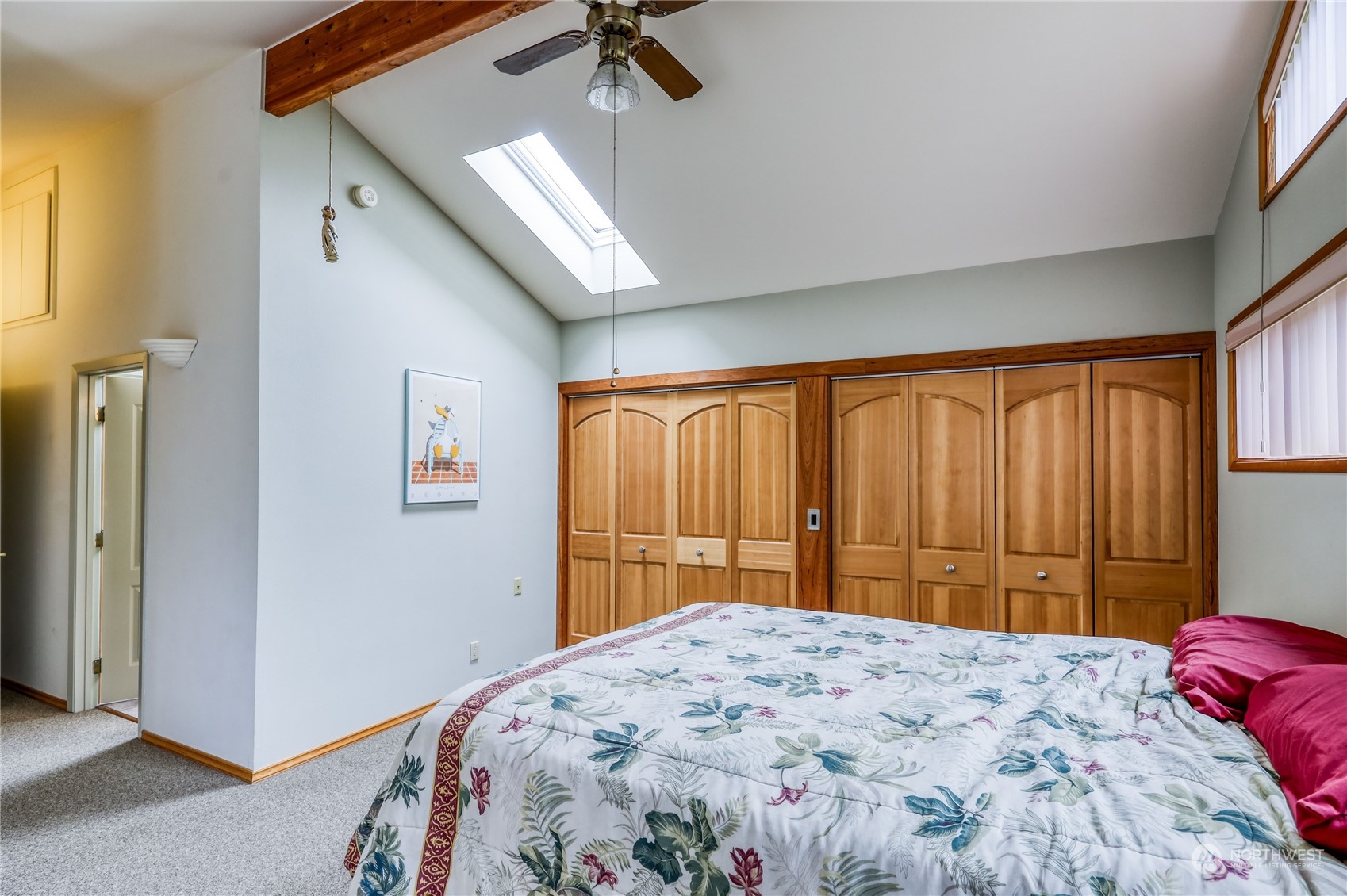 878 North Kendall Road Sequim, WA 98382 - Photo 22 of 30 a bedroom with a bed and a window