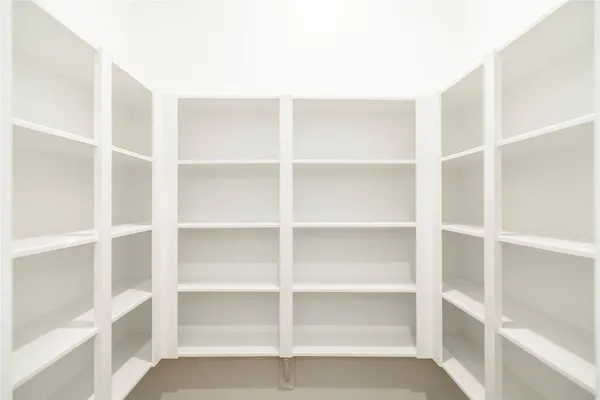 a view of closet area