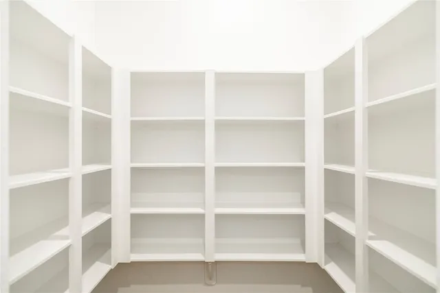 a view of closet area