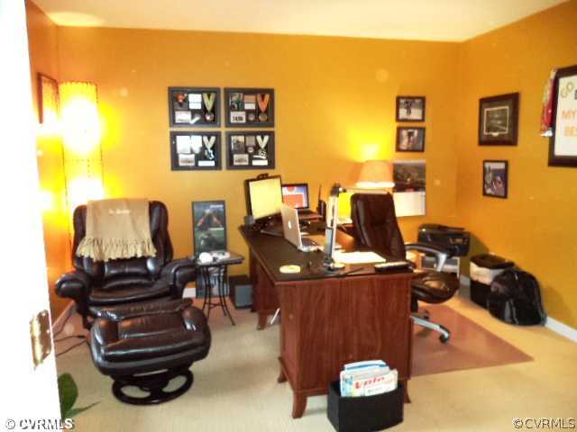 Living Room - Living Room or Office with French Do