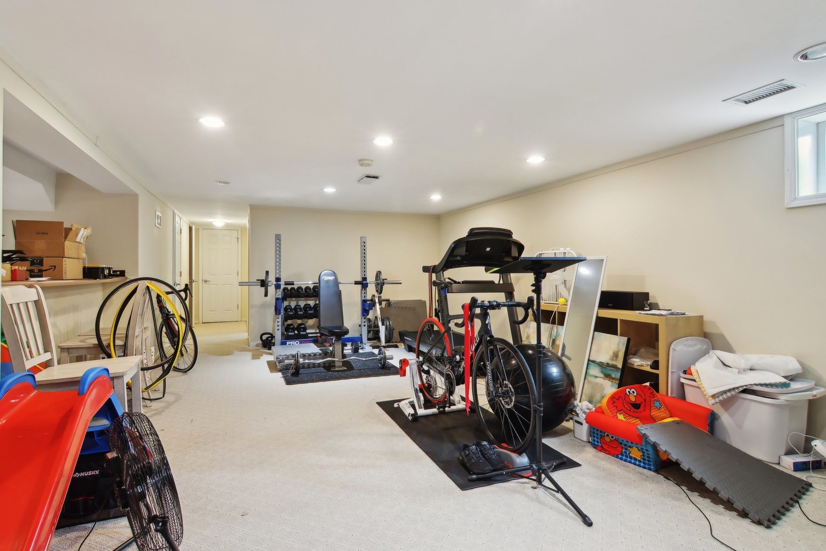 1115 Whitfield Road Northbrook, IL 60062 - Photo 34 of 54 a view of a room with gym equipment