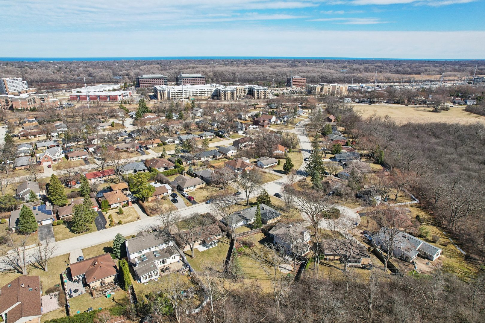 1115 Whitfield Road Northbrook, IL 60062 - Photo 52 of 54 an aerial view of multiple house