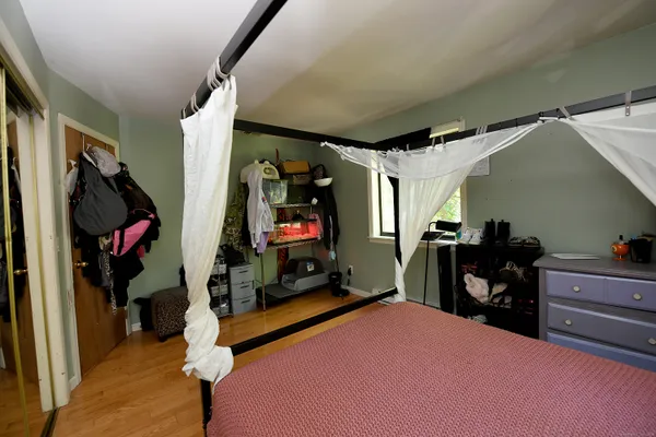 a view of a storage and utility room