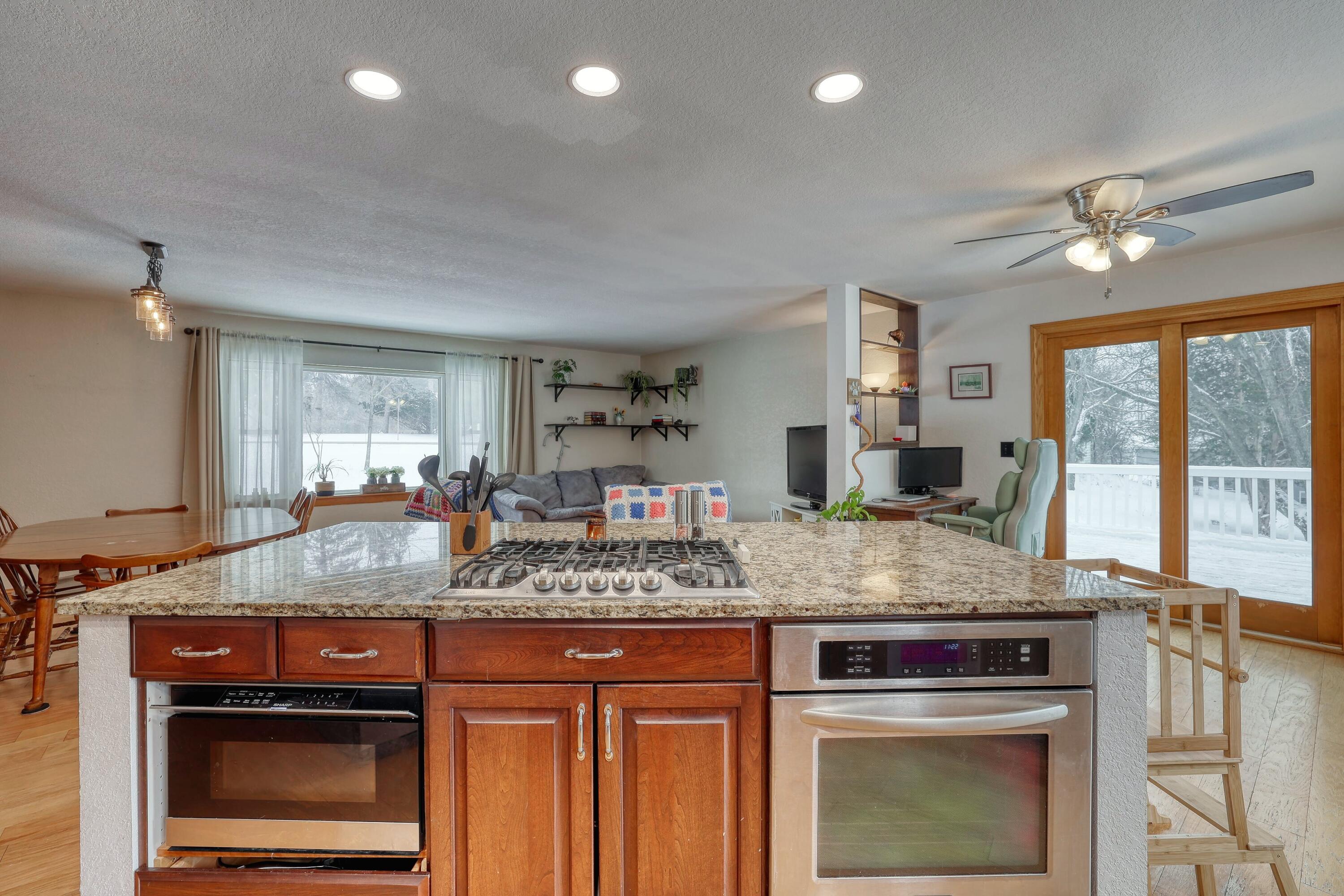 N67-w29921 Hartling Road Merton, WI 53029 - Photo 9 of 56 Undercounter microwave drawer, oven, pop up vent behind cooktop