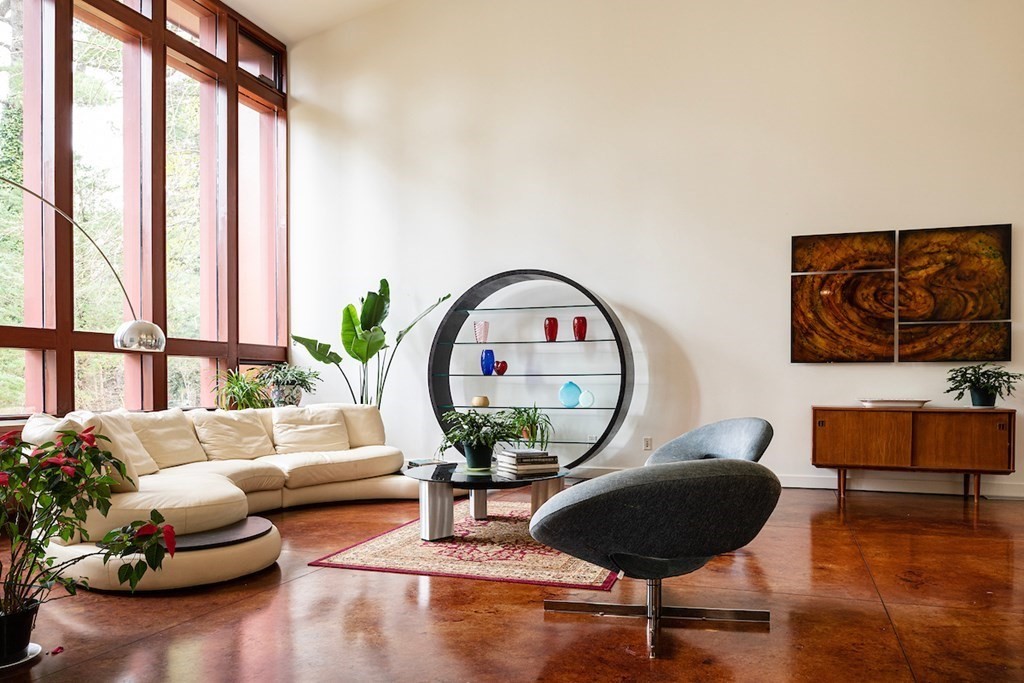 3 Barberry Road Lexington, MA 02421 - Photo 6 of 42 a living room with furniture a rug and a large window
