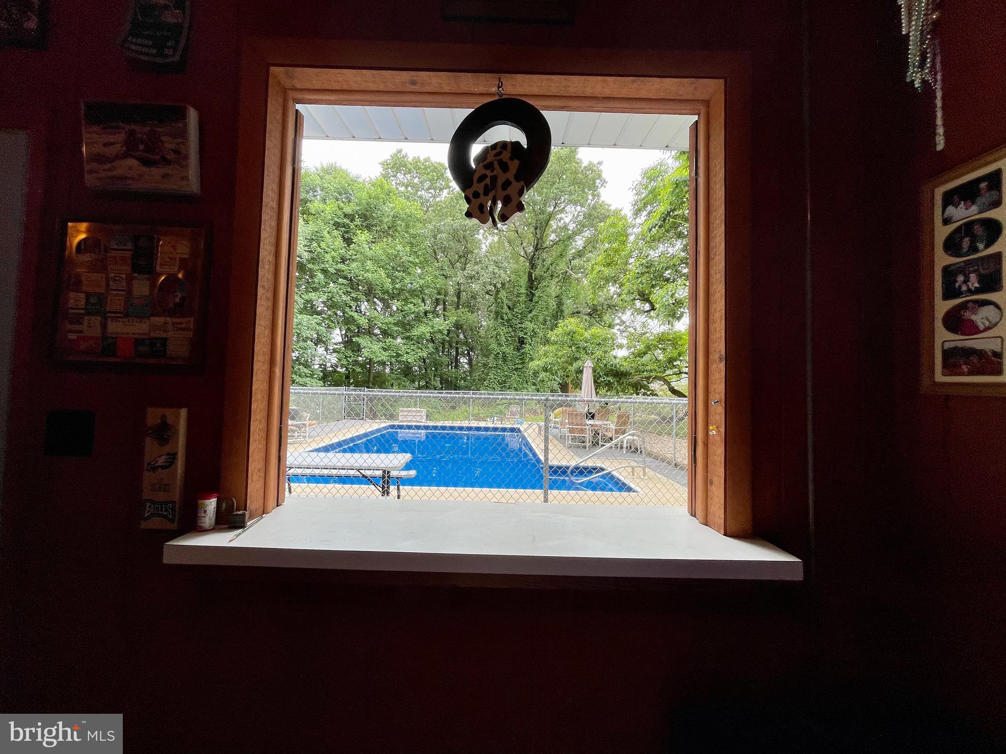 1726 Ramich Road Temple, PA 19560 - Photo 39 of 45 View of Pool from Inside Pool House