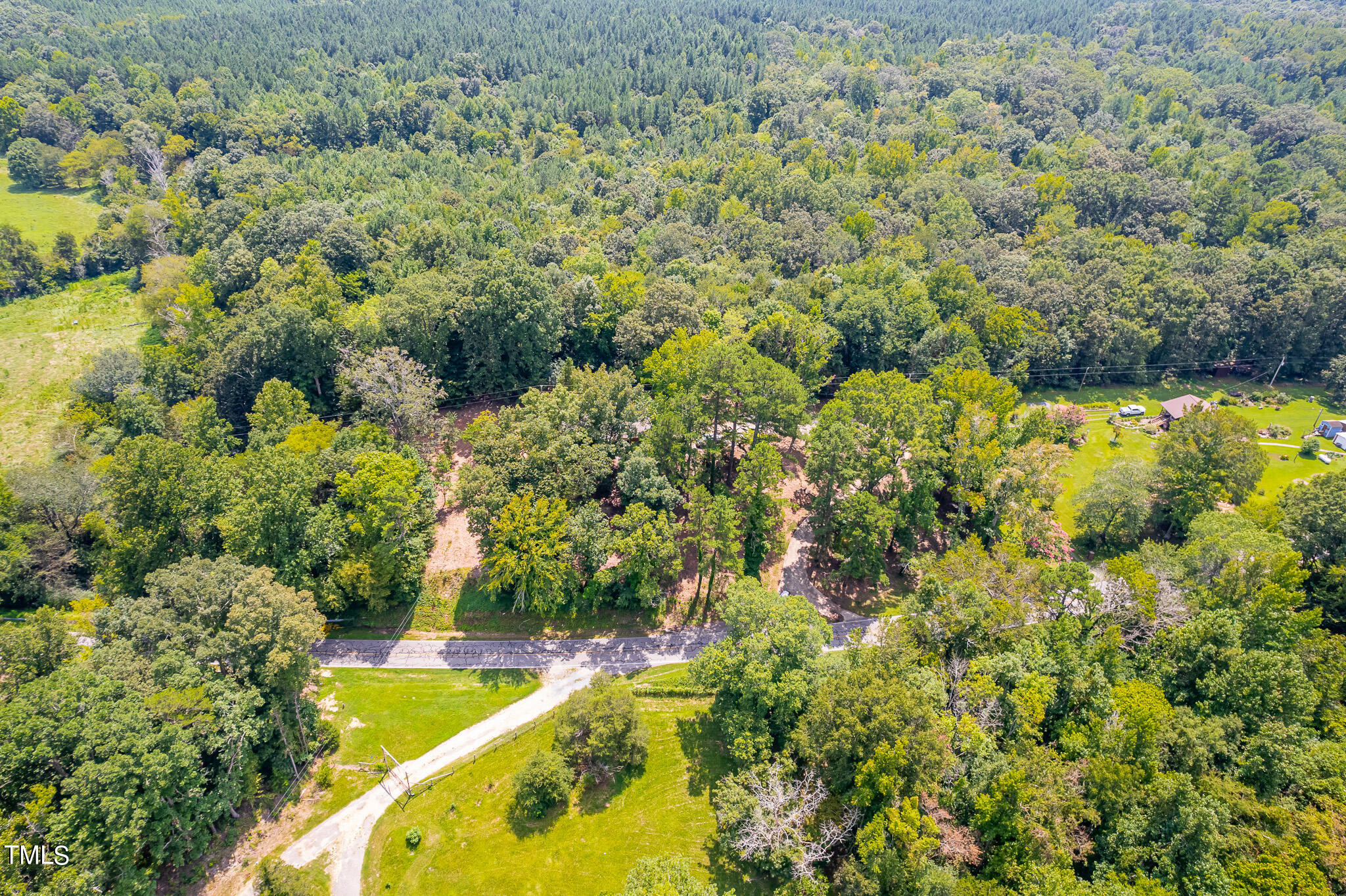 1875 Wilson Road Bennett, NC 27208 - Photo 1 of 70 Aerial View of Driveway