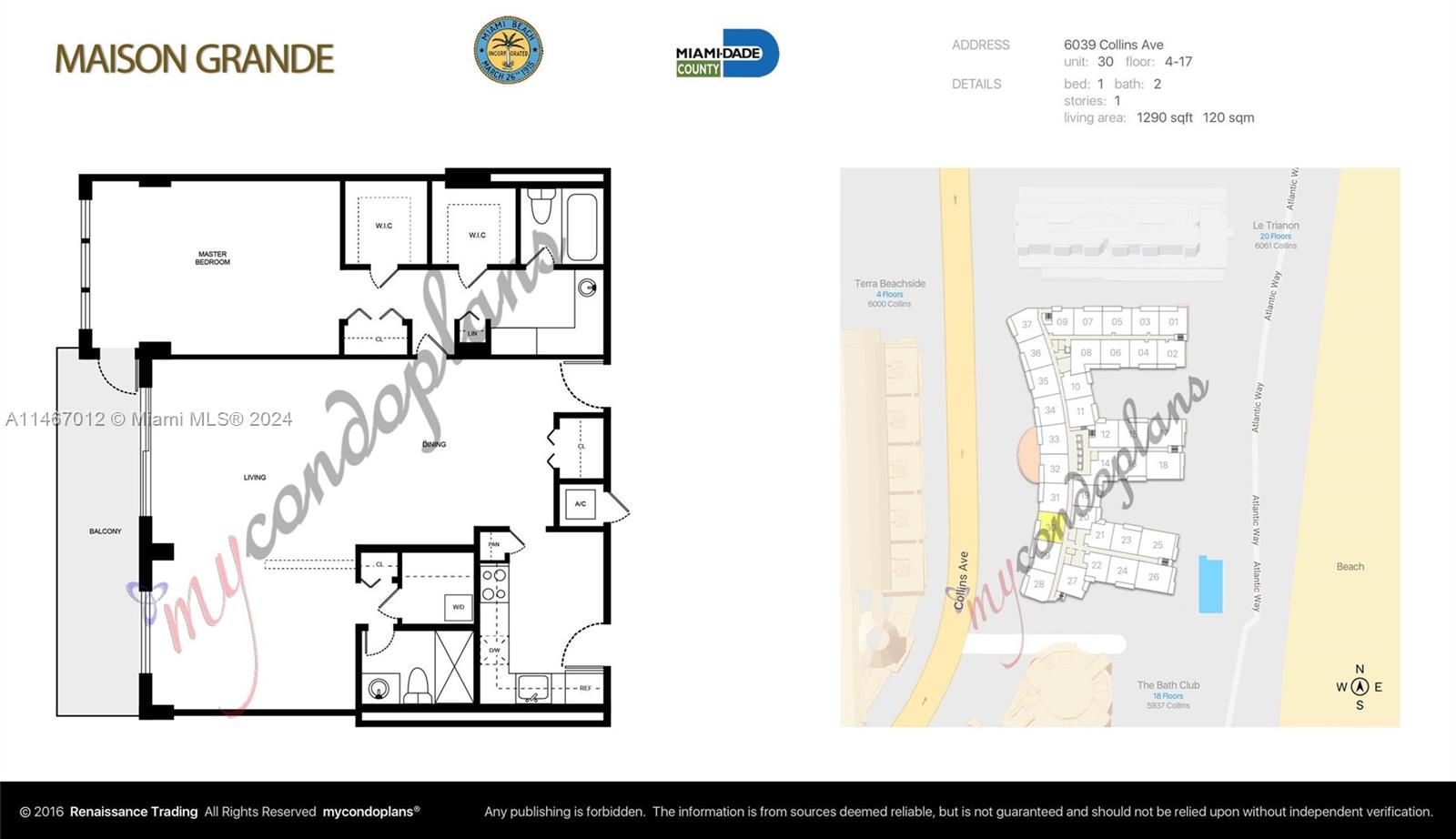 6039 Collins Avenue, Unit 1630 Miami Beach, FL 33140 - Photo 37 of 37
